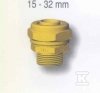 Złączka mosiężna przejściowa HELA-H 25x3.5mm-GZ 3/4 PN10, do rur preizolowanych Pex/PE, oznaczenie: H 25 20-10 61002500100T